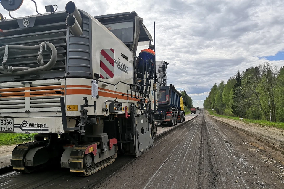 В этом году запланировано отремонтировать 33 км трассы Торжок – Высокое – Берново – Старица. Фото: ПТО