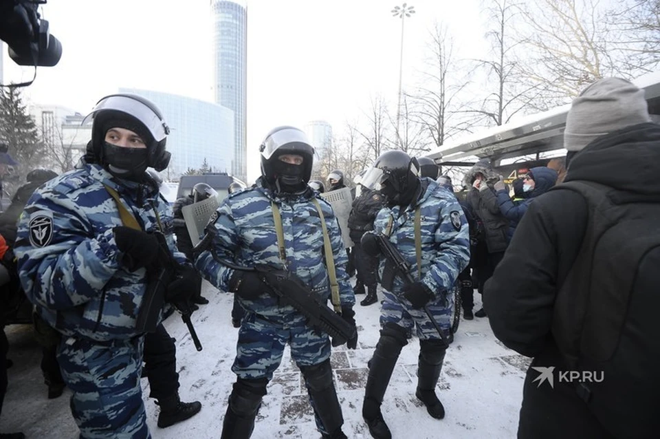 По официальным данным участие в несогласованном митинге 23 января приняли около трех тысяч человек