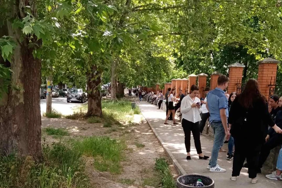 Занятия приостановлены, преподаватели и студенты эвакуированы. Фото: пресс-служба КФУ