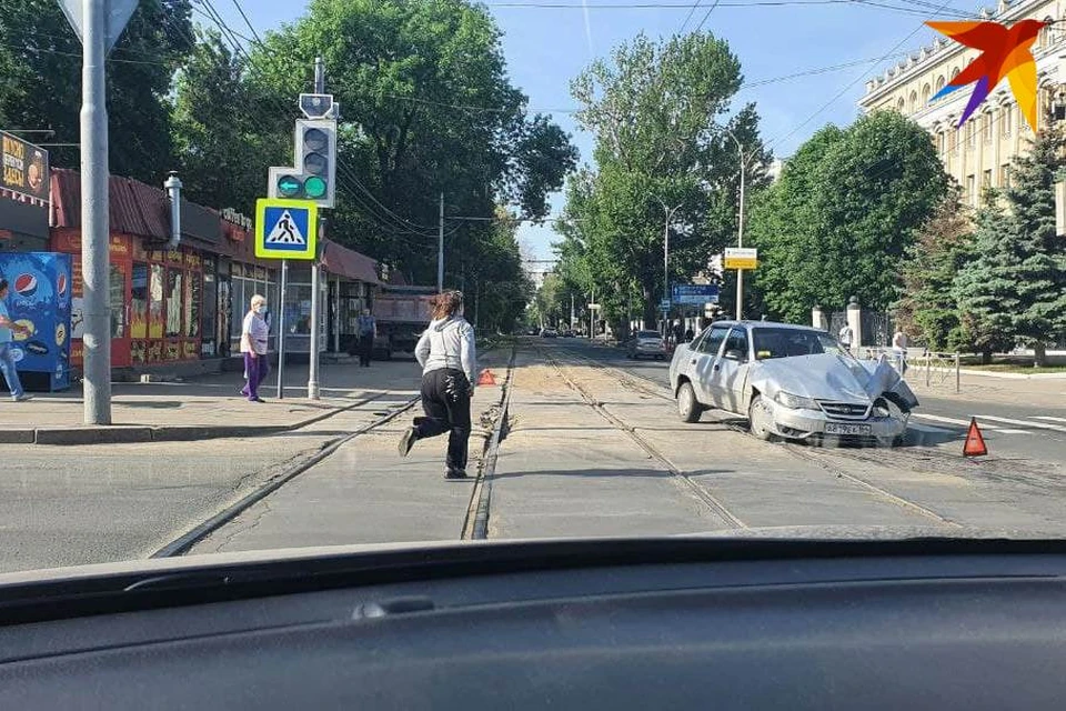 На Московской/Астраханской случилась авария