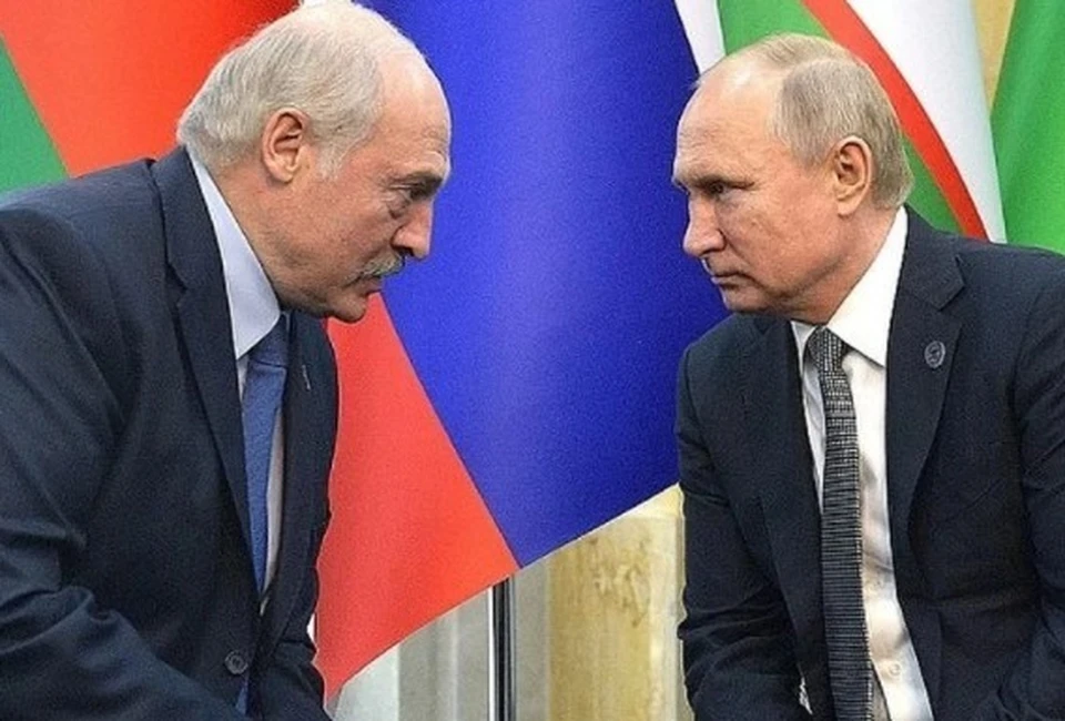 Александр Лукашенко и Владимир Путин. Фото: Алексей Дружинин пресс-служба президента РФ. ТАСС