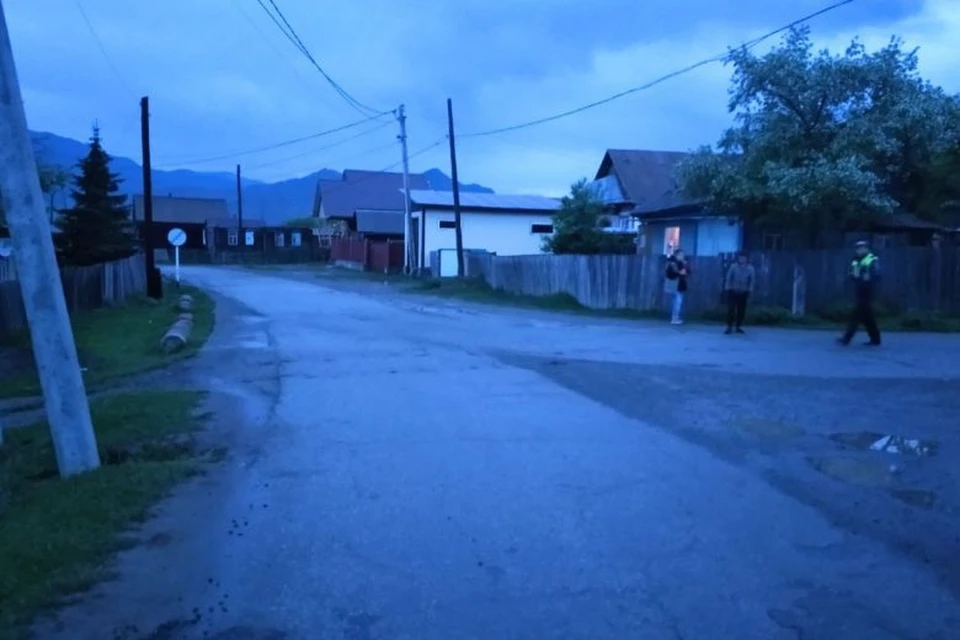 Место аварии