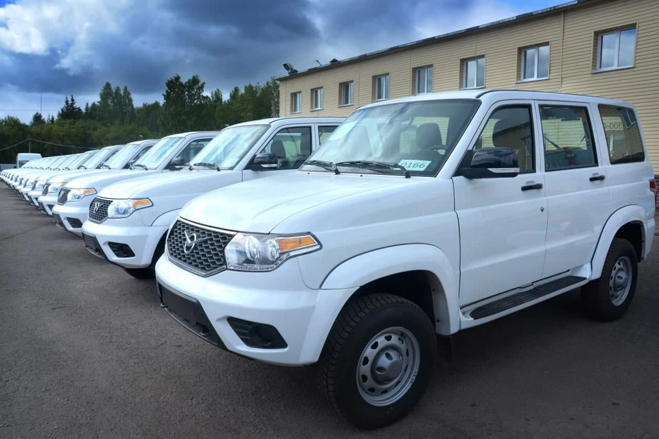 В Кузбасские больницы поступили автомобили высокой проходимости. Фото: АПК.