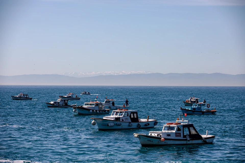 В проливе Босфора приостановили движение судов из-за авариийного танкера