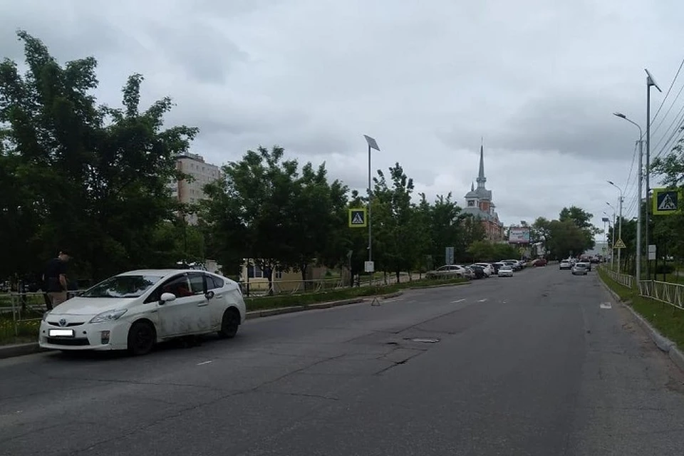 Двое детей пострадали в ДТП на выходных в Хабаровске. Фото: Госавтоинспекция Хабаровска.