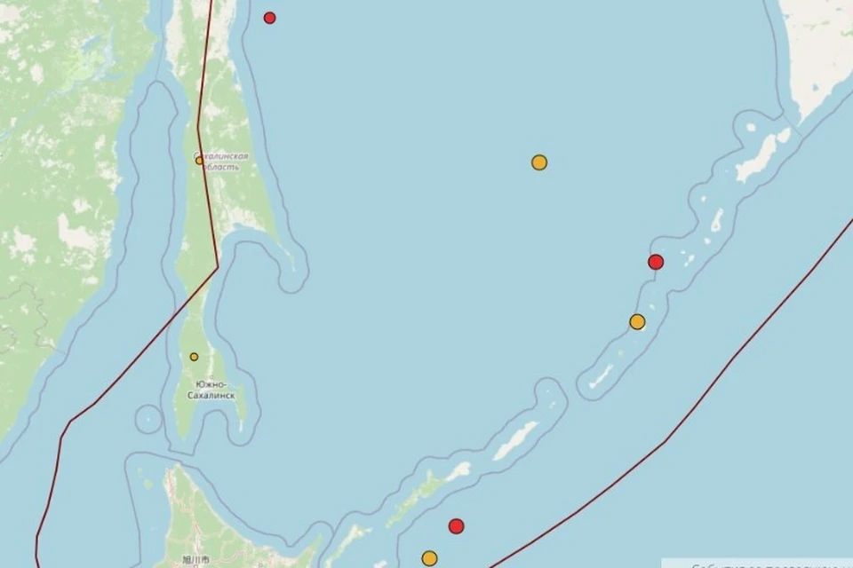 Сейсмическую активность наблюдают ученые у берегов Сахалина и Курил