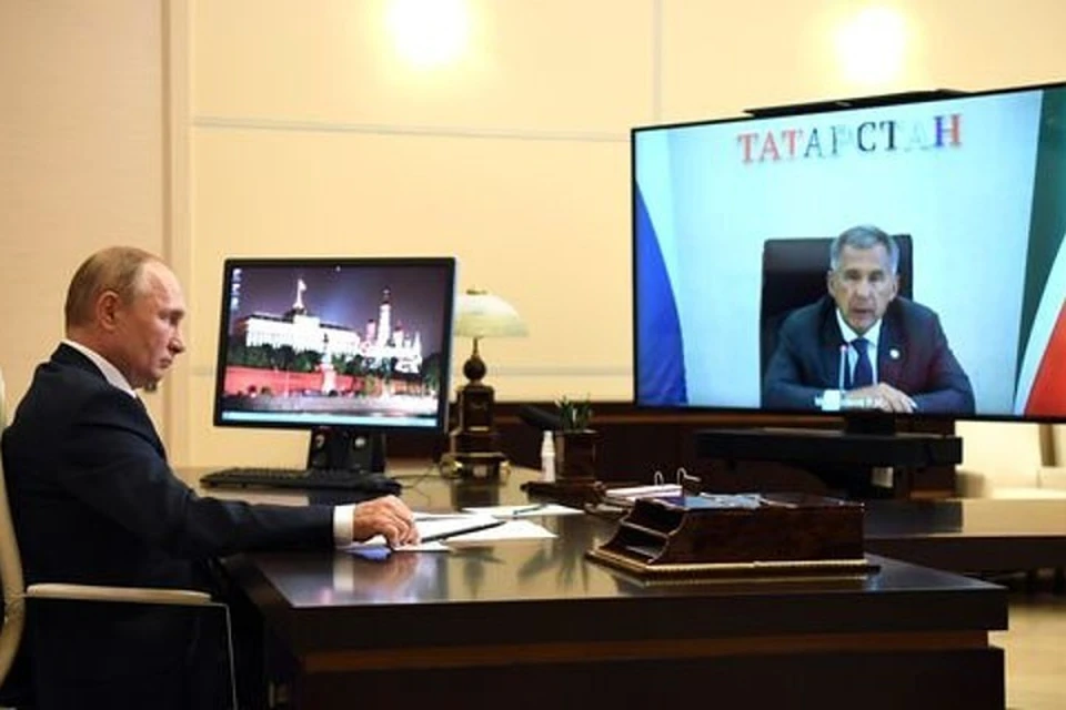 Президент России примет участие в церемонии в режиме видеоконференции. Фото: kremlin.ru