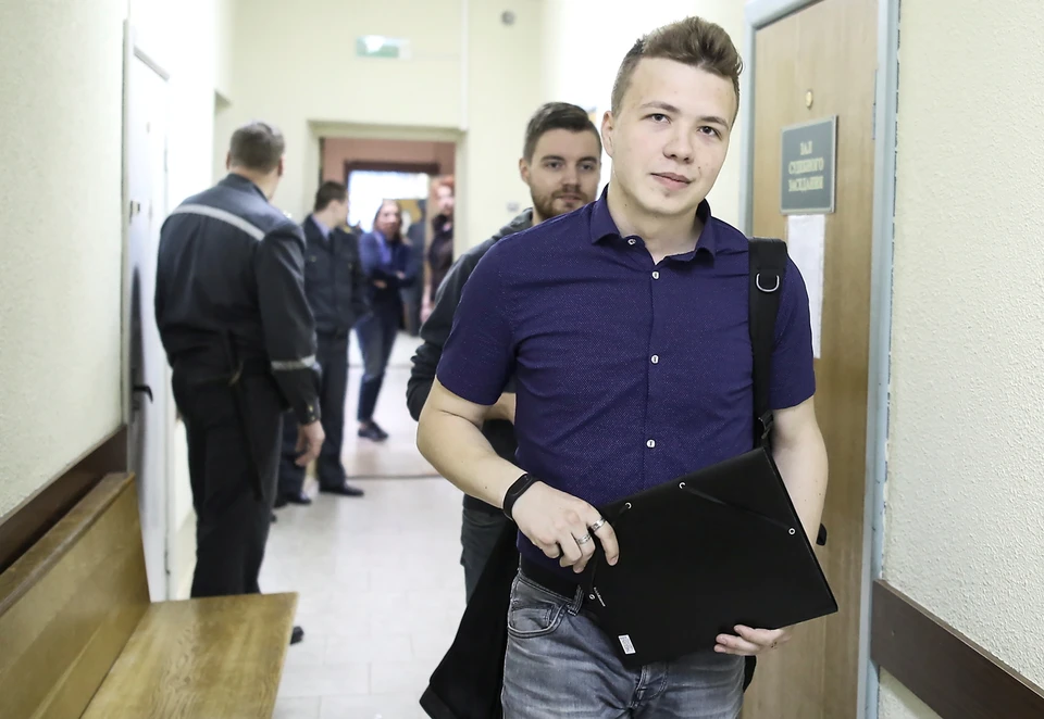 Задержанный в Минске Роман Протасевич заявил, что его "сдал" сторонник Светланы Тихановской