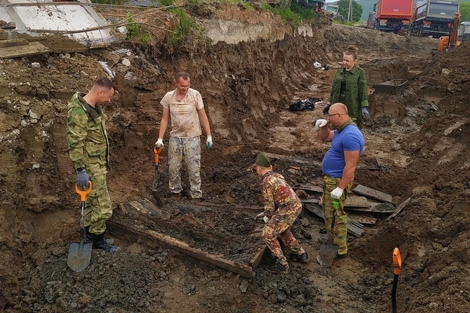 Массовое захоронение нашли случайно строители. Фото:«Авиапоиска».