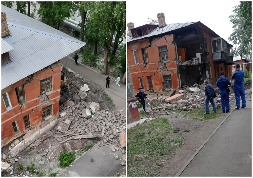 В доме на момент ЧП никого не было. Фото: Анюточка Артемьева/Подслушано Ленинский район/vk.com