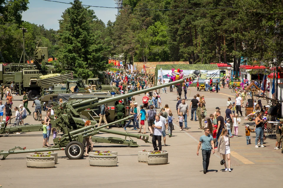 Масштабная выставка военной техники прошла в Хабаровске