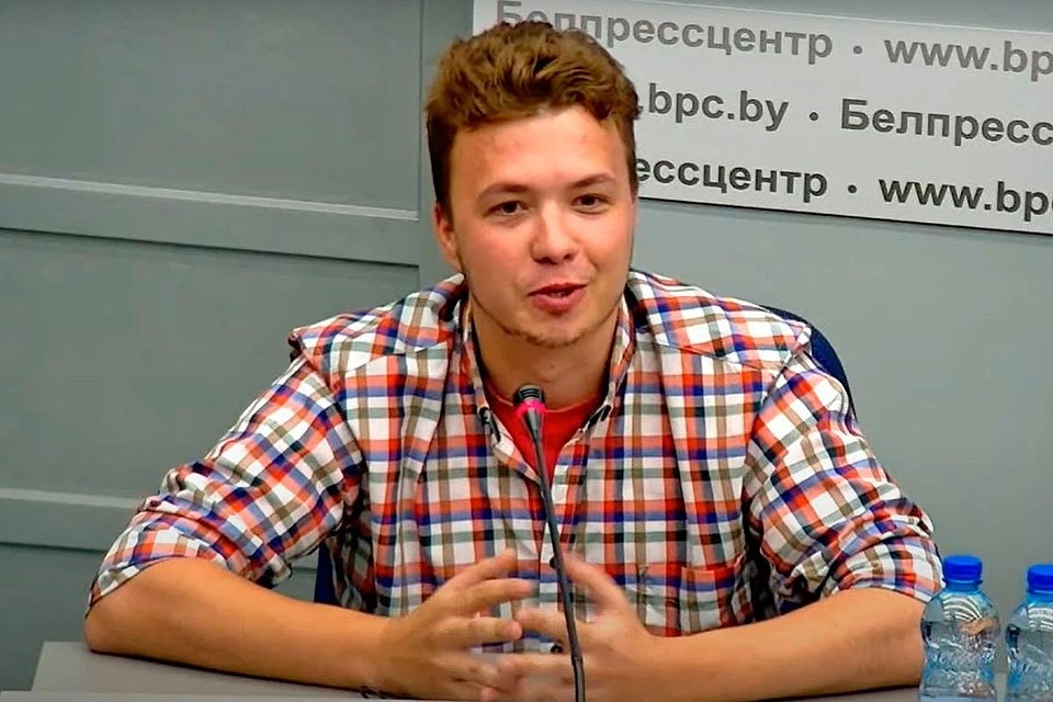 Генпрокуратура ЛНР заявила о получении доказательств причастности Протасевича к убийствам жителей Донбасса Фото: кадр из видео