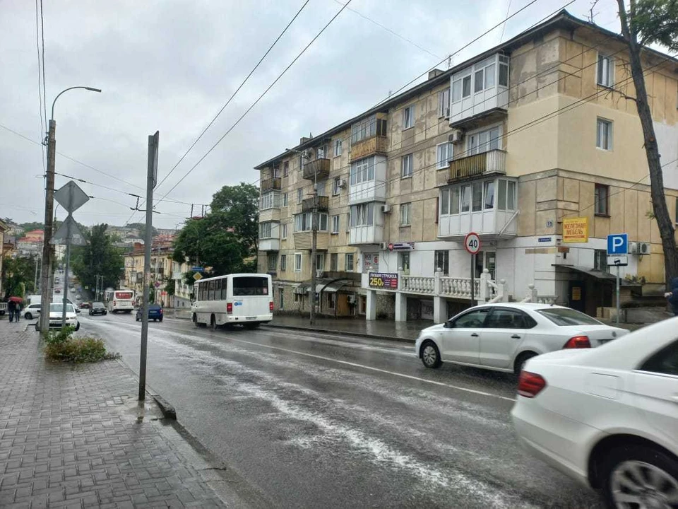 Дожди в Севастополе продлятся до выходных
