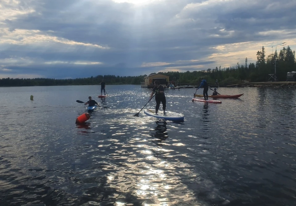Водные тренировки пока проводятся по расписанию. Фото: Турклуб "ВОДИной"