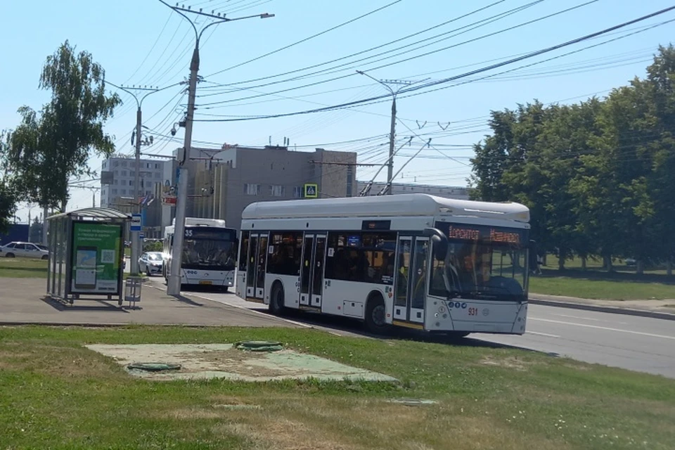 16 новых троллейбусов - на автономном ходу.
