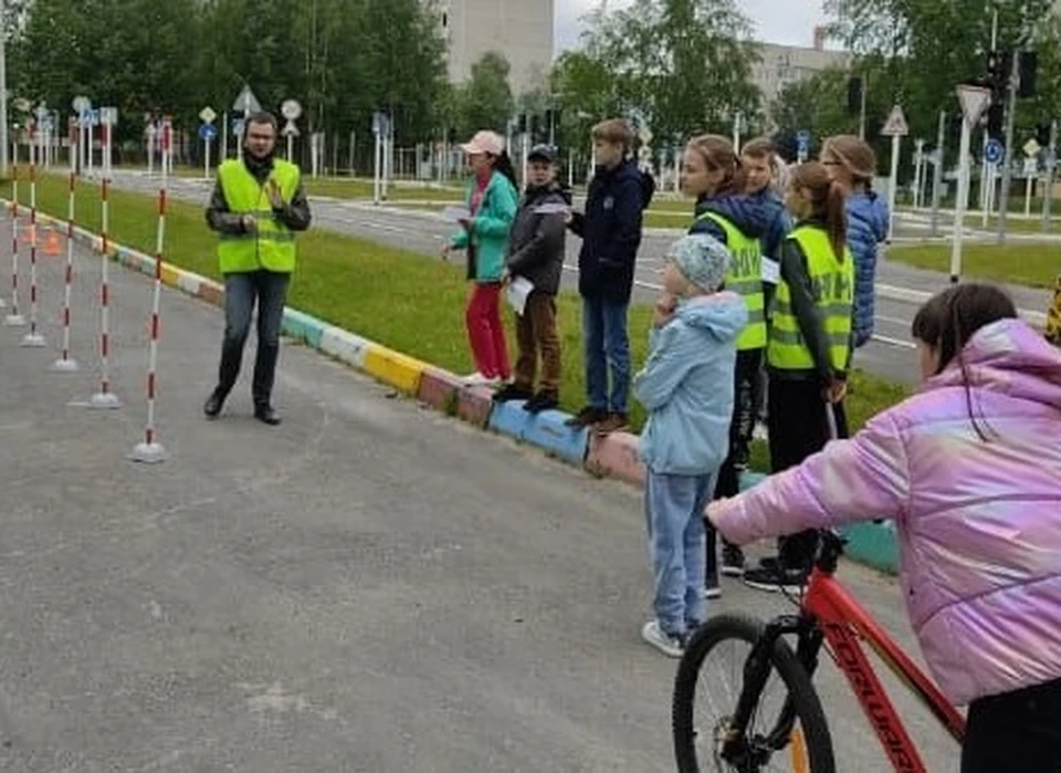 В Лангепасе провели соревнования «Безопасное колесо» Фото: ОМВД России по городу Лангепасу