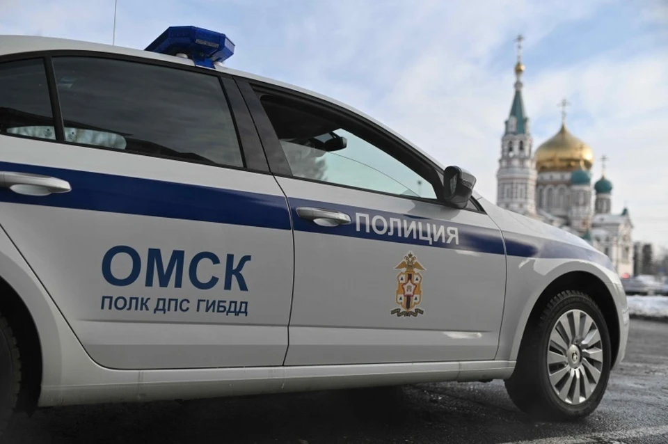 В обстоятельствах аварии сейчас разбирается полиция. Фото: пресс-служба Госавтоинспекции Омской области