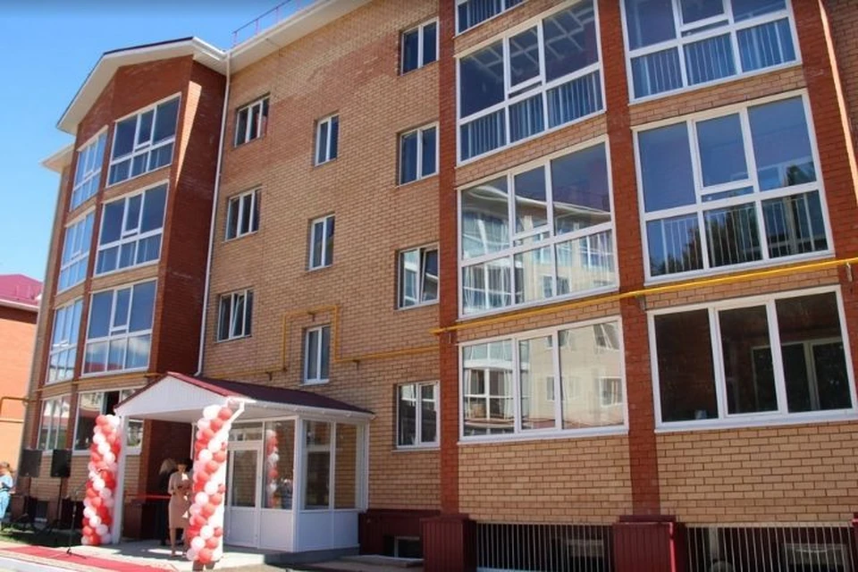 В городе заселили четырехэтажный дом на улице Тысячелетия. Фото: minstroy.tatarstan.ru