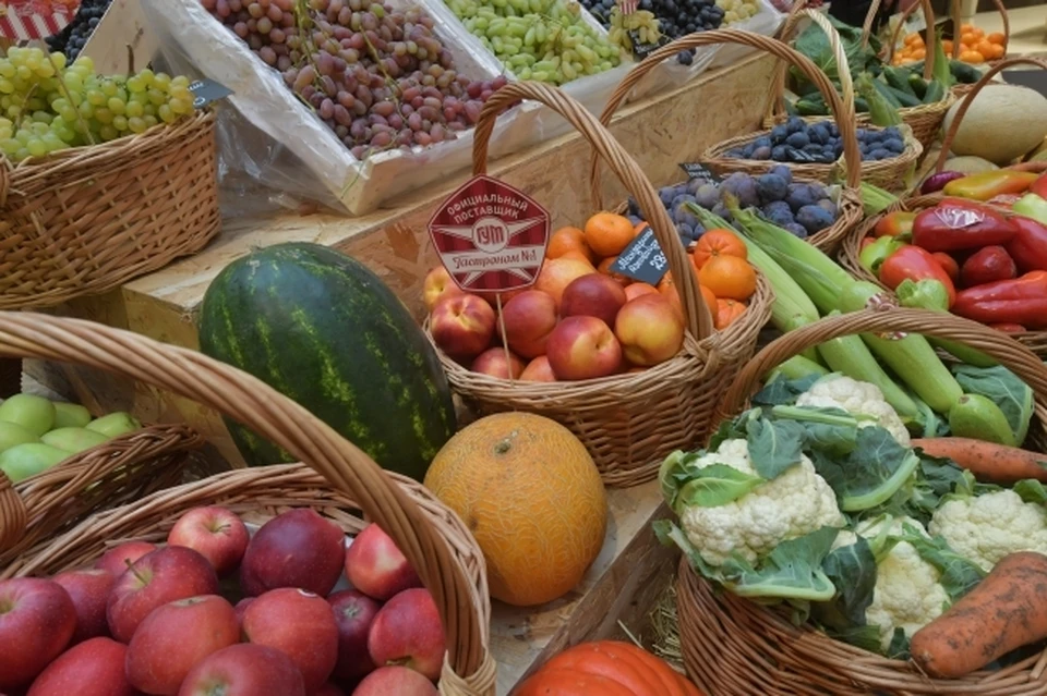 В России овощи и фрукты подорожали на 16% с начала 2021 года