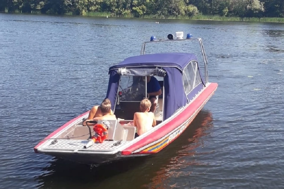 В Липецке в реке Воронеж едва не утонули дети