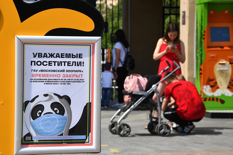 В июне Московский зоопарк закрыли из-за роста заболеваемости ковидом.