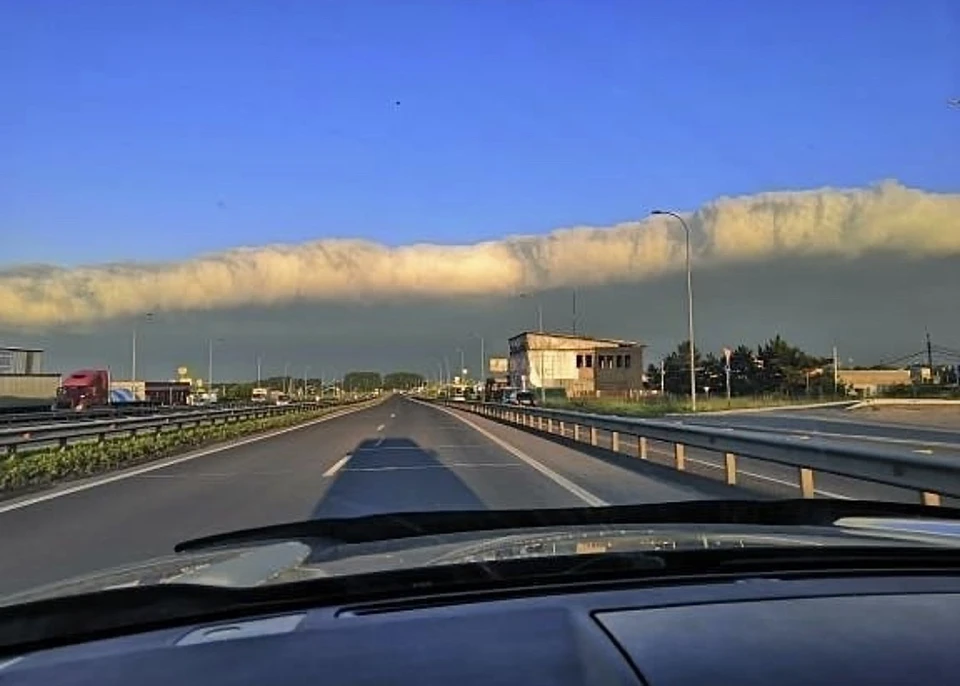 В Кузбасссе синоптики объяснили появление необычных облаков. Фото:instagram/mybelovo.