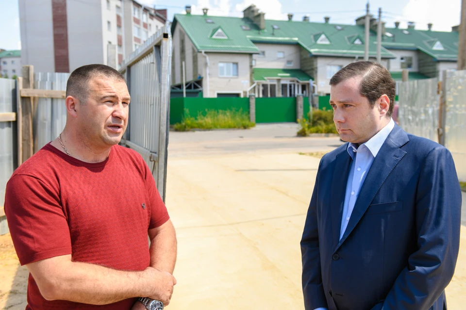 Строительство школы в Соловьиной роще Смоленска отстает от графика. Фото: администрация Смоленской области.
