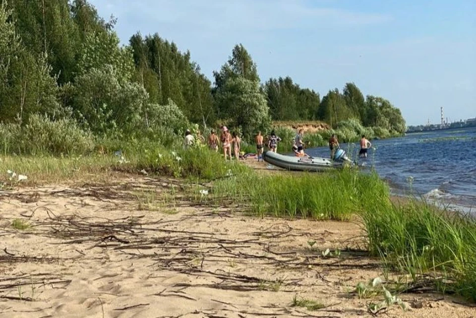 В Ярославле на глазах у сына утонул мужчина. ФОТО: читатель КП
