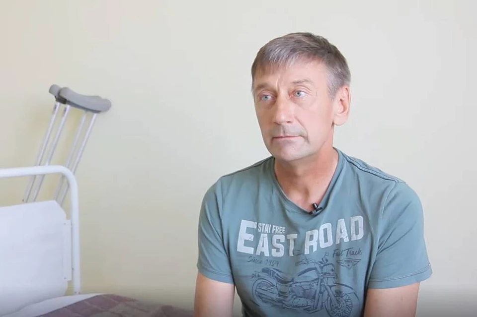 После жесткой посадки летчик попал в больницу. Фото: Область здоровья/t.me