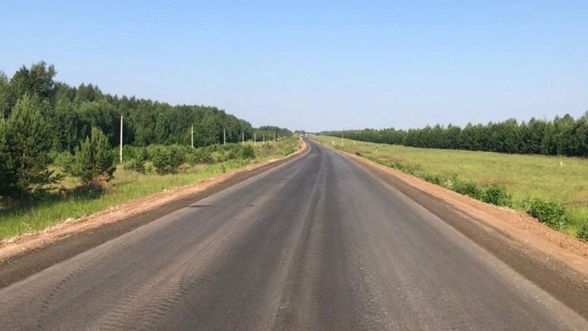 В Татарстане отремонтировали более 3 километров дороги «Агрыз – Красный  Бор» – Исенбаево – Старое Сляково – Черново - KP.RU