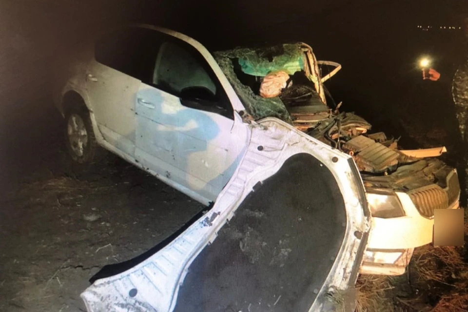 Смертельная авария произошла глубокой ночью. Фото: отдел пропаганды УГИБДД по Ростовской области