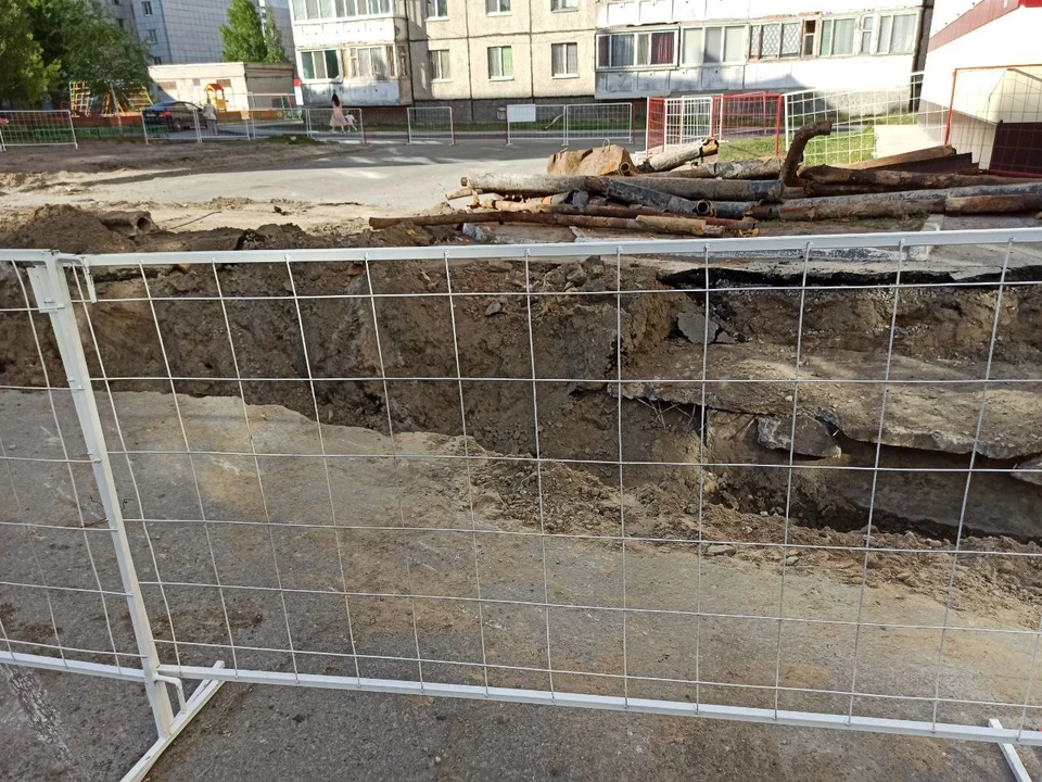 Трубы от Геологической до Университетской приведут в порядок в августе