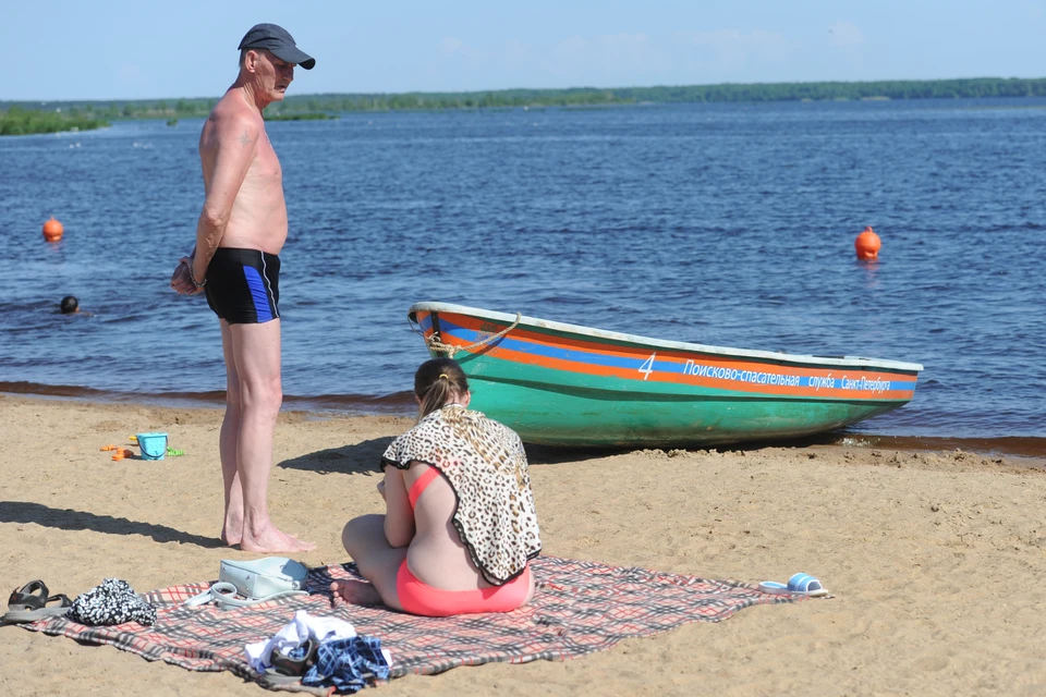 Температура воды в Финском заливе опустилась