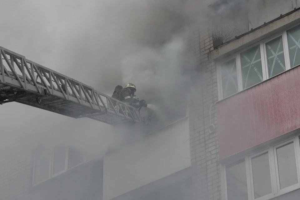 Спасатели МЧС за сутки ликвидировали два пожара в многоэтажках. Фото: МЧС ЛНР