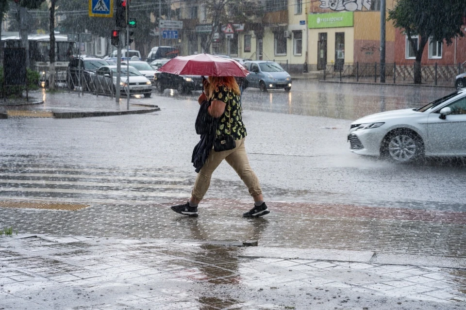 Новая рабочая неделя в Орловской области начнется с дождя и сильного ветра