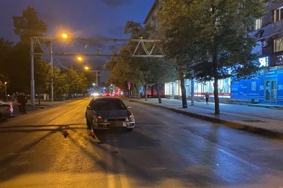 В Новосибирске иномарка сбила подростка на велосипеде. Фото: Госавтоинспекция по Новосибирску