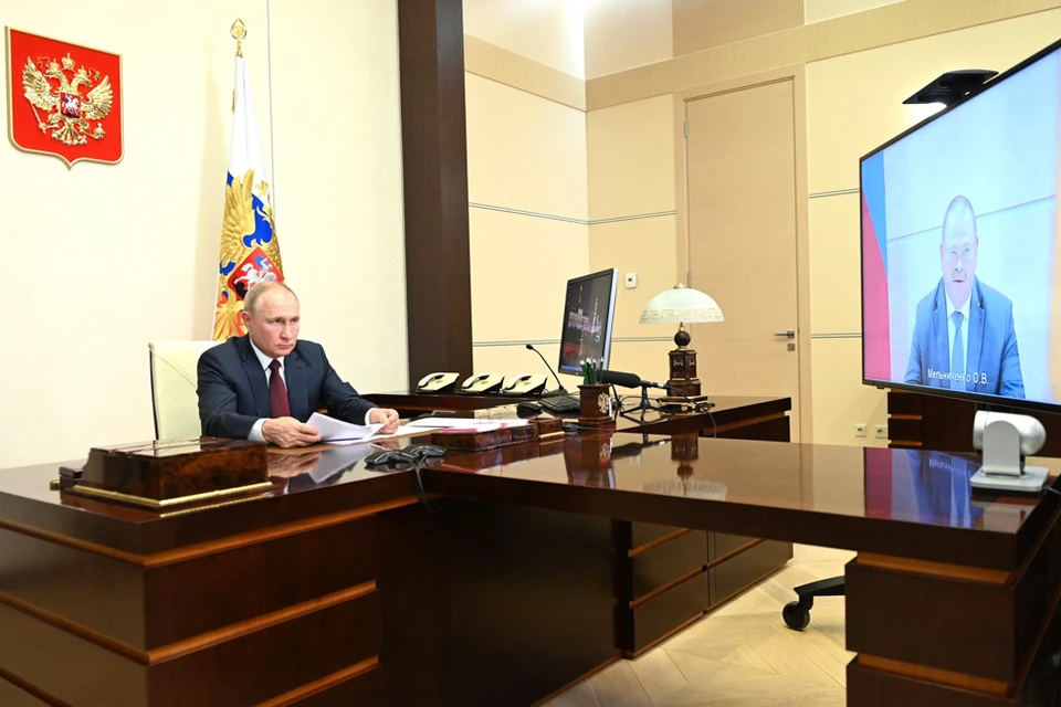 Встреча состоялась в понедельник, 2 августа. Фото: пресс-служба Президента РФ