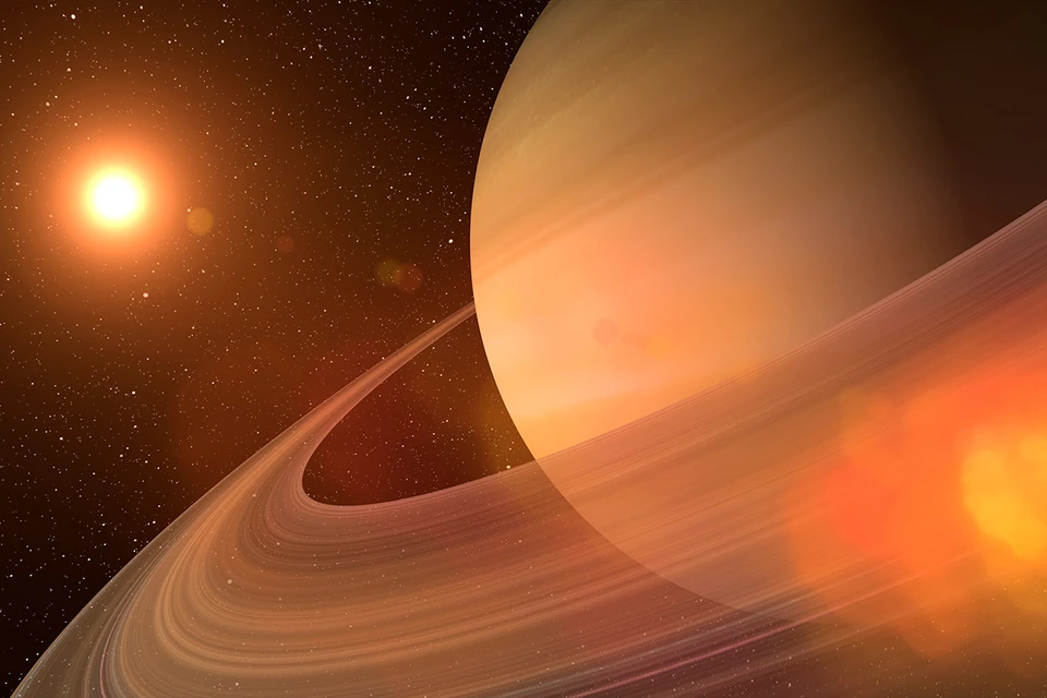 Сатурн будет противостоять Солнцу