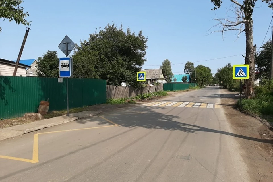 Новые дороги появились в поселке Силинский Хабаровского края