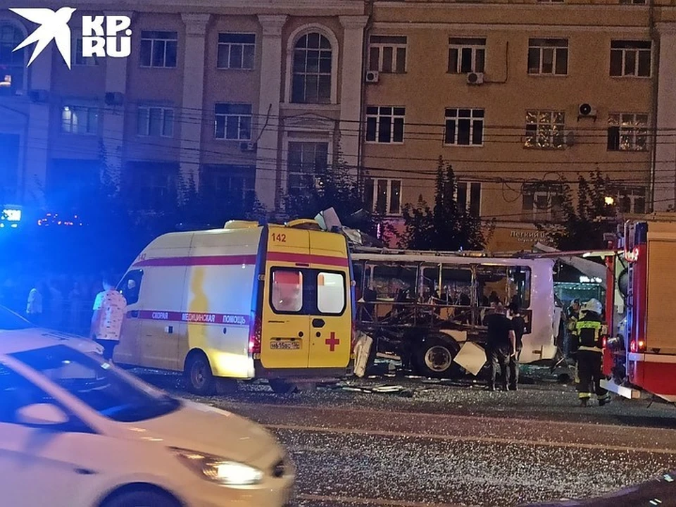 Место трагедии – центр Воронежа