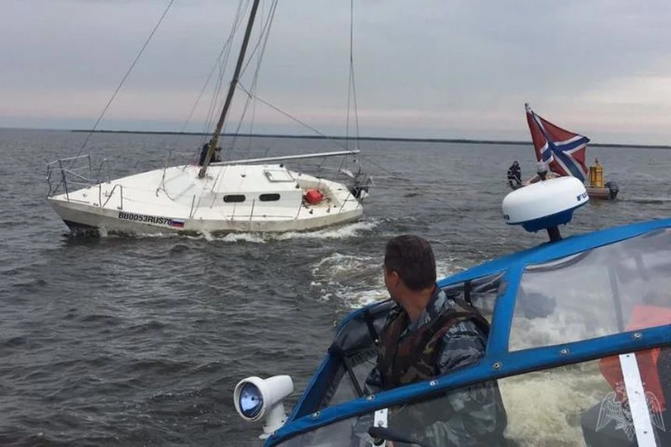 Рыбинское водохранилище яхты