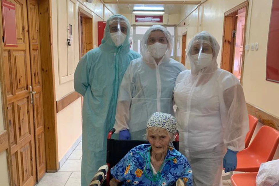 В Липецке 103-летняя бабушка победила коронавирус