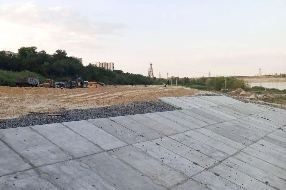 На Спартановке строят два очистных сооружения.