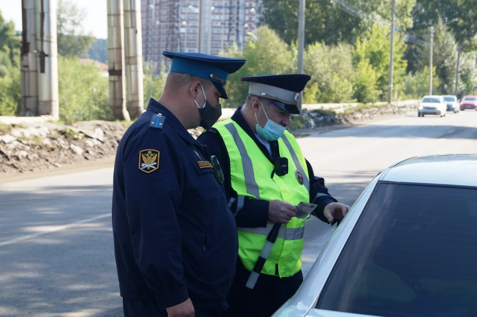 Мероприятие "Должник" в Томске помогло найти десятки нарушителей-должников. Фото: сайт гибдд.рф