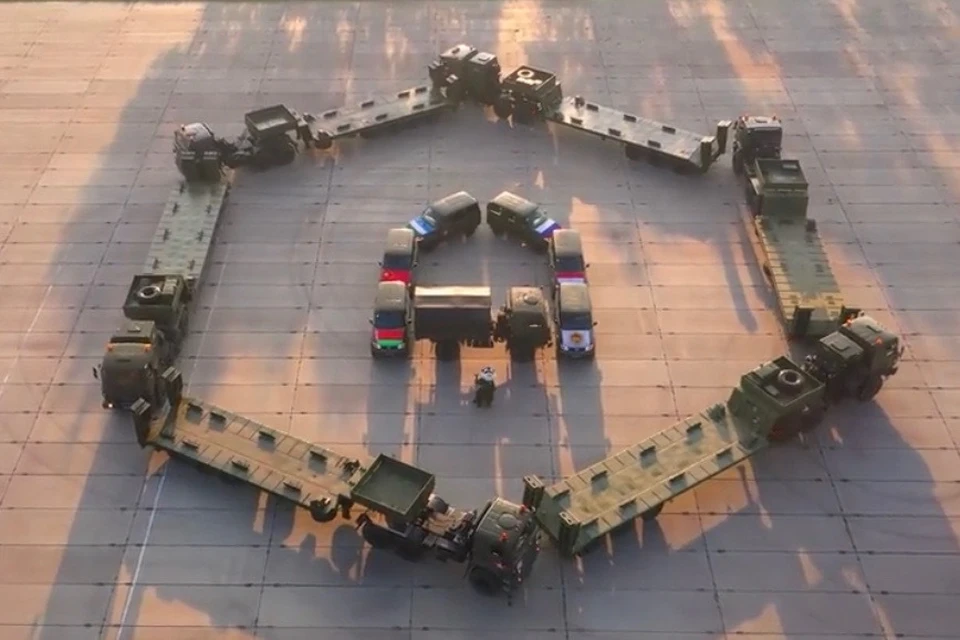 Скриншот видео Минобороны РФ