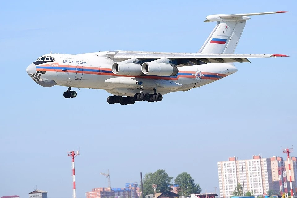 В Самарской области ожидают прибытия самолета Ил-76