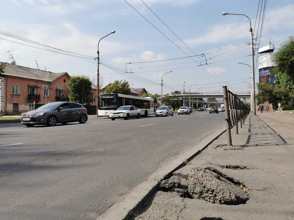 В Красноярске отремонтируют улицу Маерчака за 40,5 миллионов рублей. Фото: городская администрация