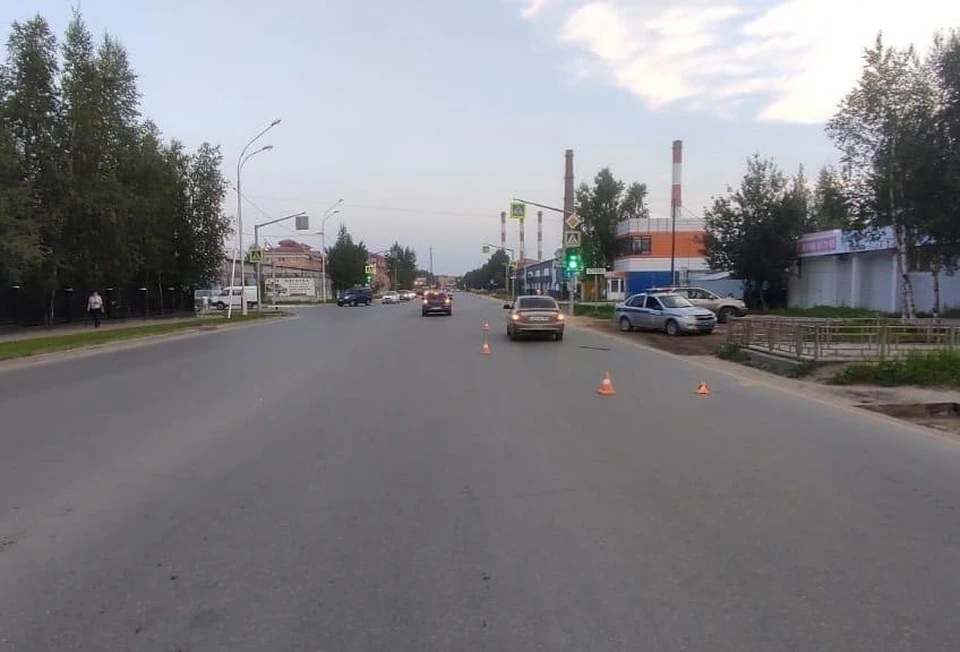 В Нижневартовске женщина попала под колеса автомобиля Фото: ГИБДД ХМАО-Югры