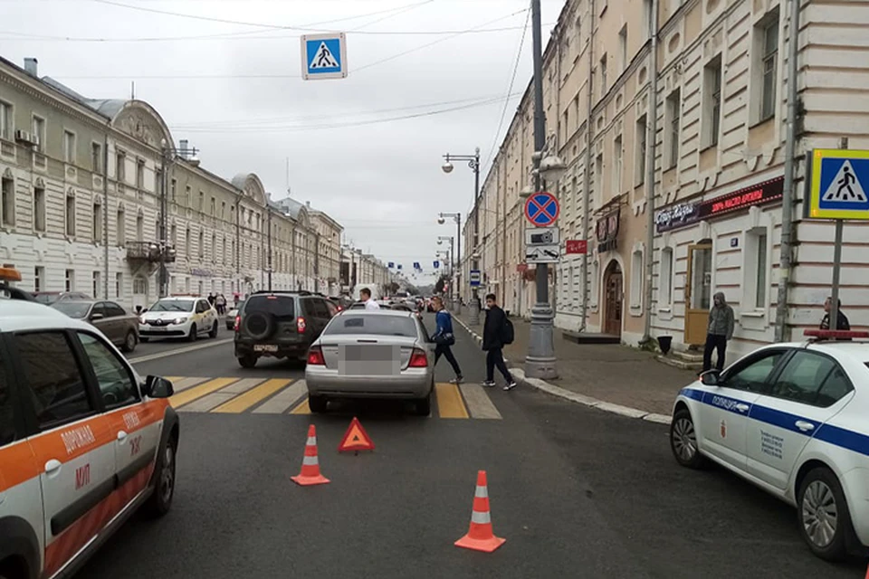 На Советской сбили пешехода Фото: УГИБДД России по Тверской области