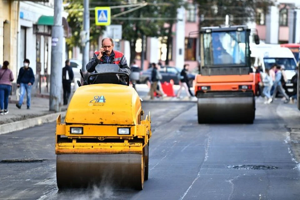 Ремонт улицы Комсомольской городские власти пообещали закончить к 10 сентября